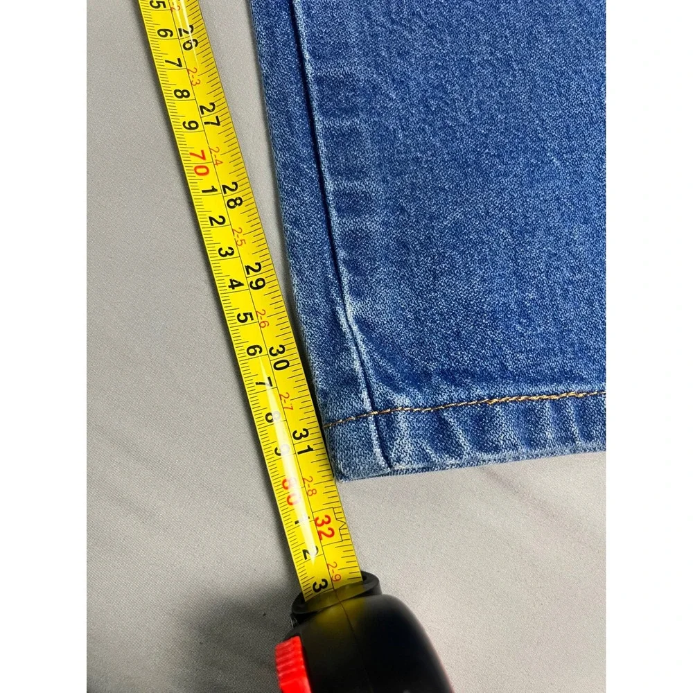 Wrangler 13MWZ Cowboy Cut Original Fit Blue Jeans Mens 43x31.5* Straight Leg EUC